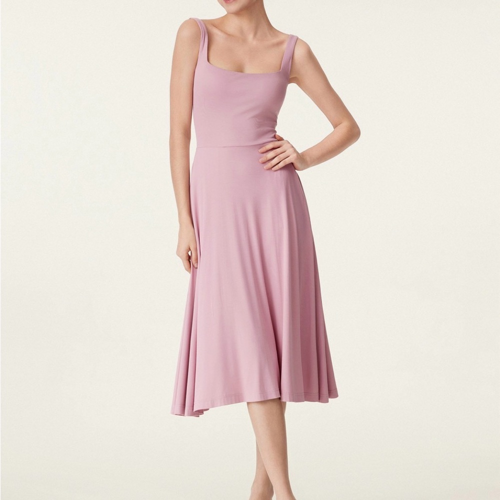 EUC OGL Navy Sleeveless Midi Dress with built-in bra - Picture 7 of 7